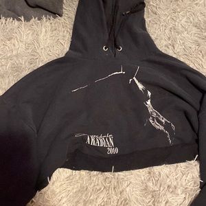cute cropped hoodie